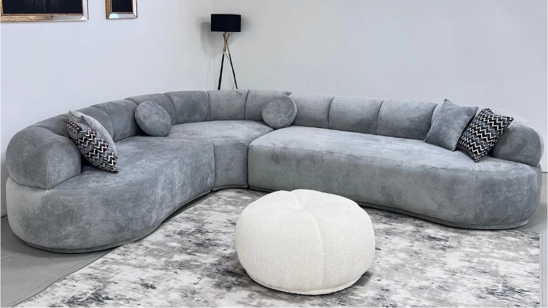 Revamped old furniture upholstery