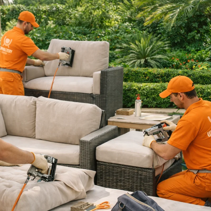 Custom Outdoor Cushion Upholstery Dubai