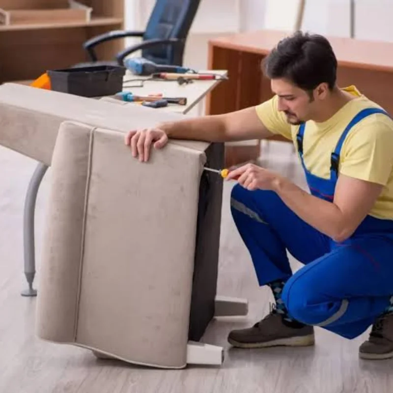 Custom sofa repair project Dubai